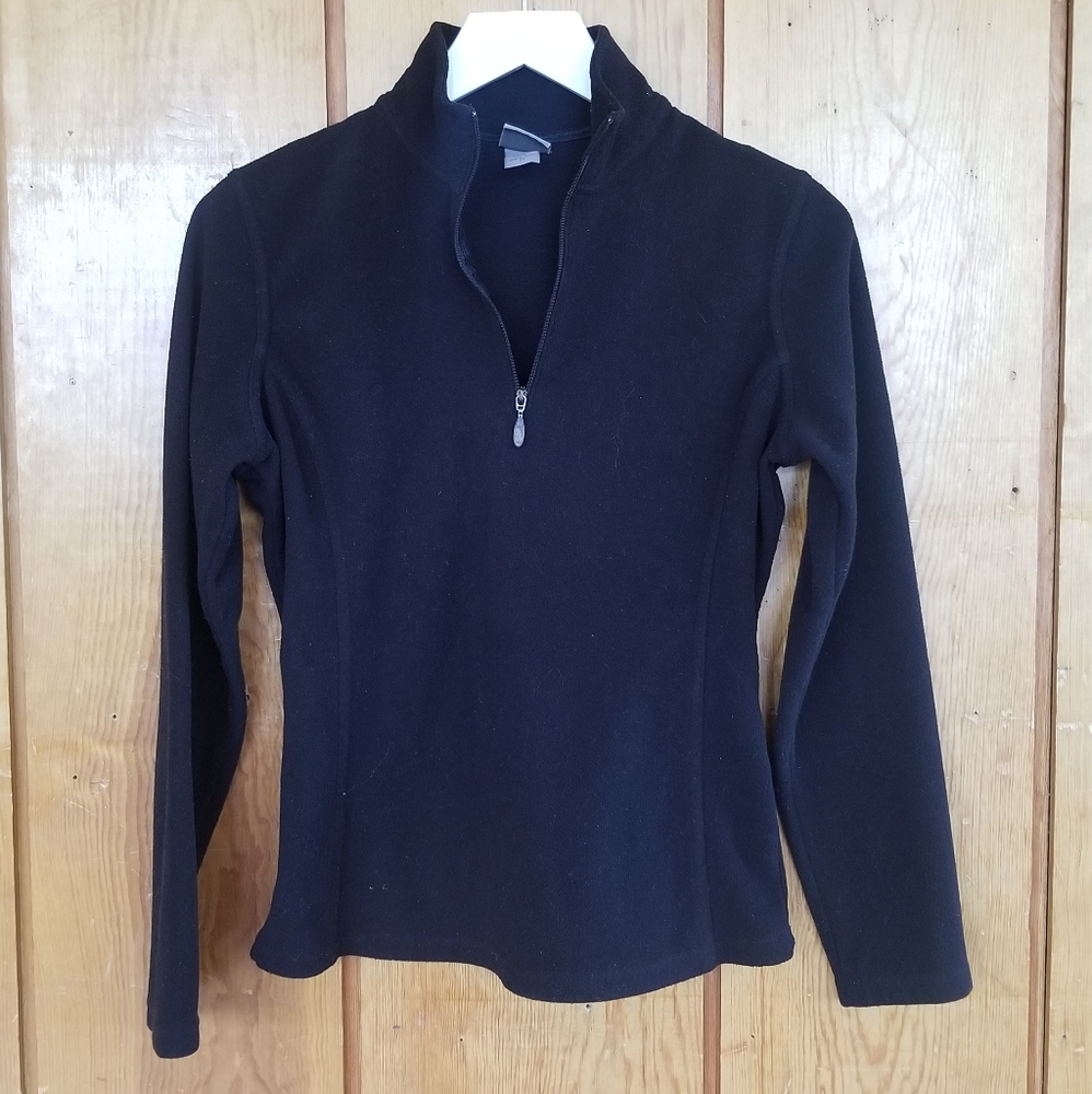 Champion Fleece, long sleeve, 3/4 zip, sz XS